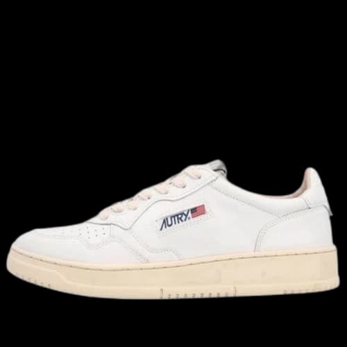 AUTRY Medalist Leather Trainers 'White'