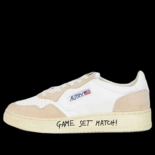 Autry Medalist Low 'Game Set Match - White'
