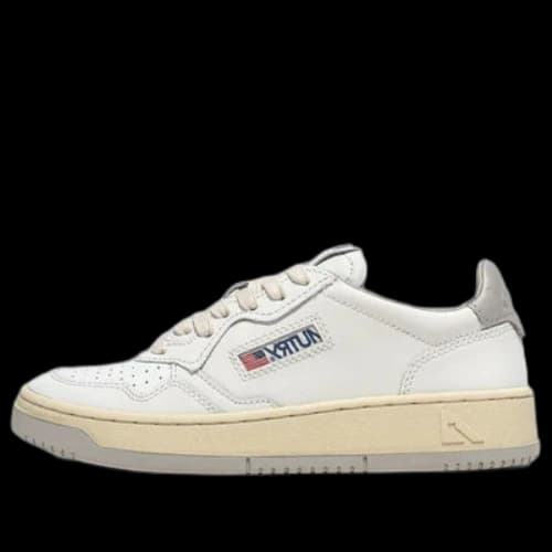 Autry Medalist Leather Low 'White Grey' (Women's)