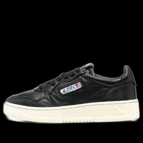 Autry Medalist Low Goat Skin 'Black' (Women's)