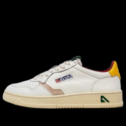 Autry Medalist Low Leather 'White Multi-color' (Women's)