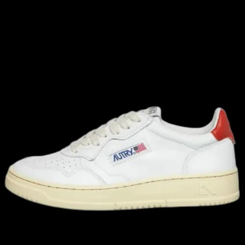 Autry Medalist Low Leather 'White Rust Cream' (Women's)