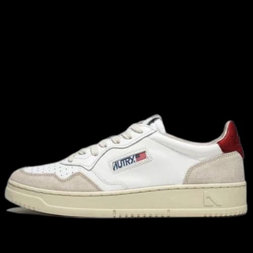 Autry Medalist Low 'White Red Suede' (Women's)