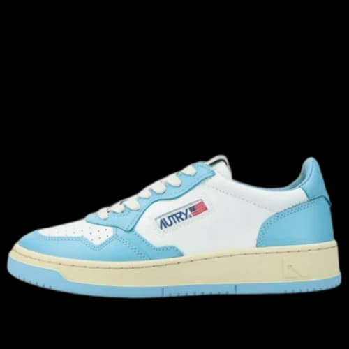Autry Medalist Low Leather 'Light Blue White' (Women's)