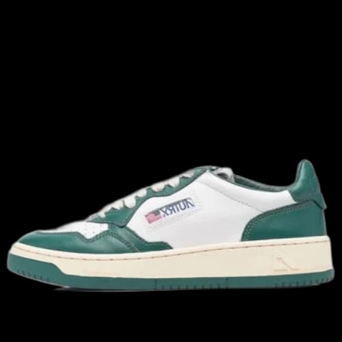 AUTRY Medalist Low Bicolor 'White Green' (Women's)
