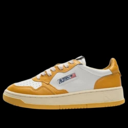 AUTRY Medalist Low Bicolor 'White Yellow' (Women's)