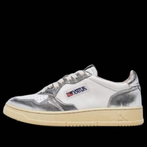AUTRY Medalist Low Top Bicolor 'White Silver' (Women's)