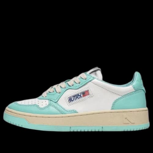 AUTRY Medalist Low Top Bicolor 'White Teal' (Women's)