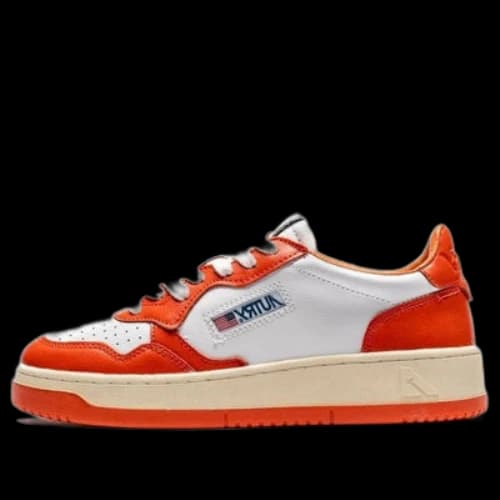 AUTRY Medalist Low Top Bicolor 'White Orange' (Women's)