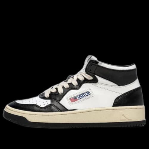 AUTRY Medalist Mid Bicolor 'White Black' (Women's)