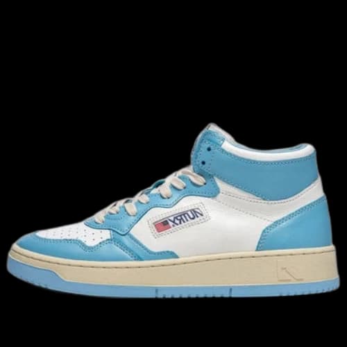 Autry Medalist Mid Leather Sneakers Two-Toned 'White Blue' (Women's)