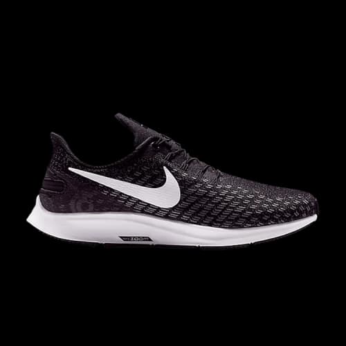 Nike Air Zoom Pegasus 35 FlyEase Wide 'Black White' (Women's)