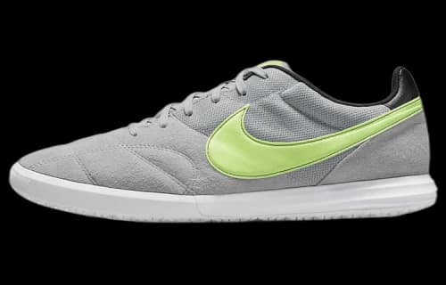 Nike Tiempo Premier 2 Sala IC 'Gray Fluorescent Green'
