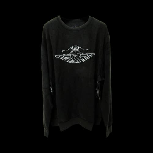 Air Jordan x Union NRG Vault AJ Flight Crewneck 'Black'
