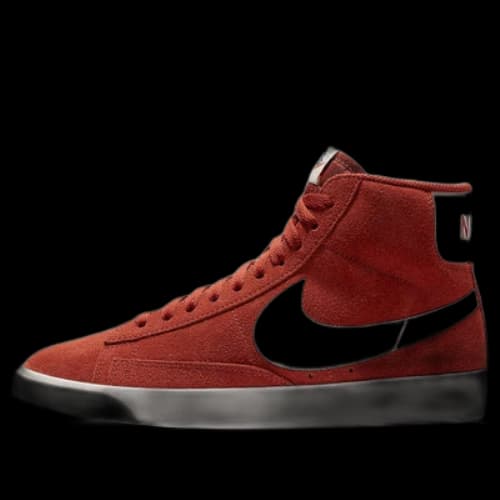Nike Blazer Mid Vintage Suede 'Red' (Women's)