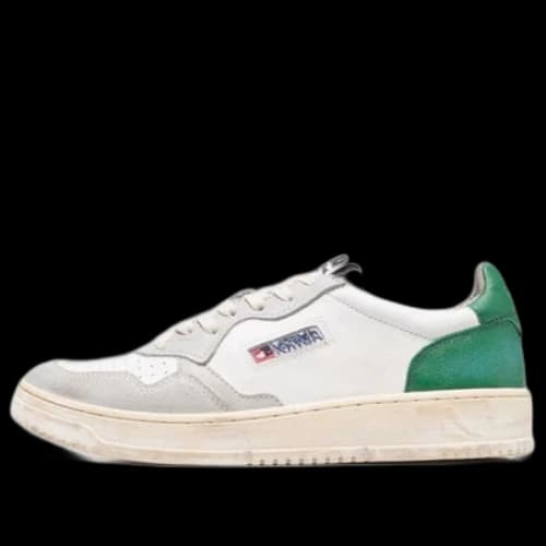Autry Super Vintage Low 'White Grey Green'