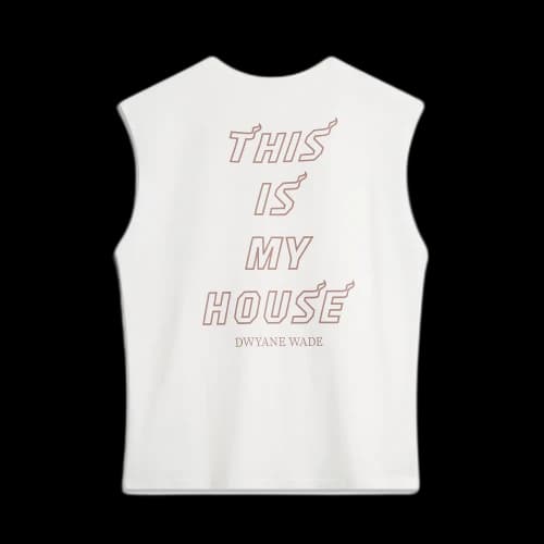 Li-Ning x ADAM Way Of Wade Graphic Oversized Tank 'Cream White'