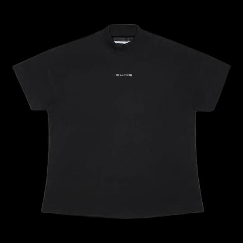 1017 ALYX 9SM Mockneck Knit Tee 'Black'