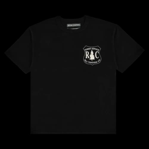 Reese Cooper Forest Service Tee 'Black'