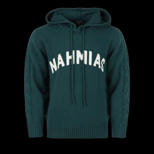 Nahmias Intarsia Hoodie 'Green'