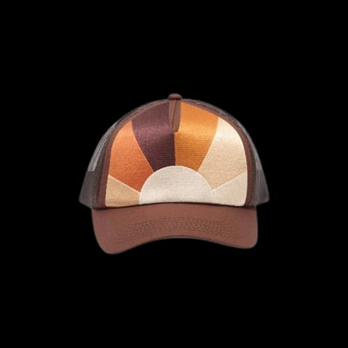 Nahmias Tonal Sunshine Trucker Hat 'Brown'