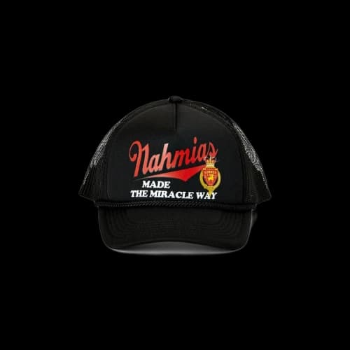 Nahmias Miracle Way Trucker Hat 'Black On Black'