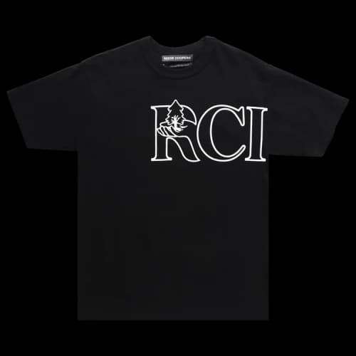 Reese Cooper Tree Script T-Shirt 'Black'