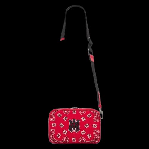 Amiri Bandana Embroidered Backpack 'Red'