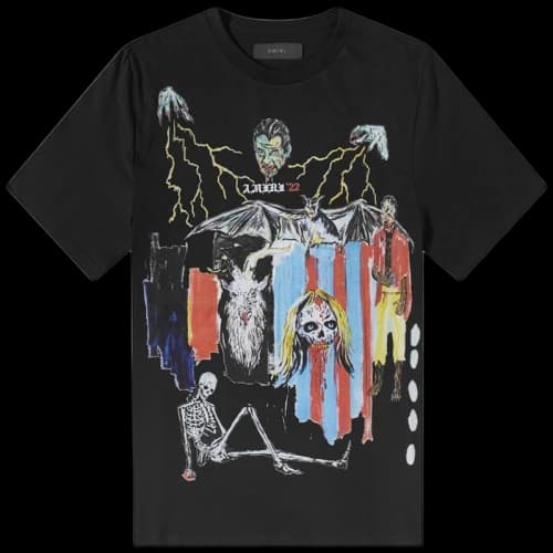 AMIRI Blood 38' Tee Black