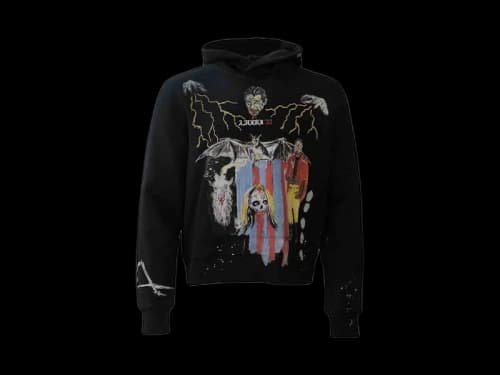 AMIRI Blood 38' Hoodie Black