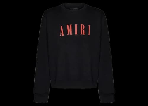 AMIRI Core Logo Crewneck Black/Red