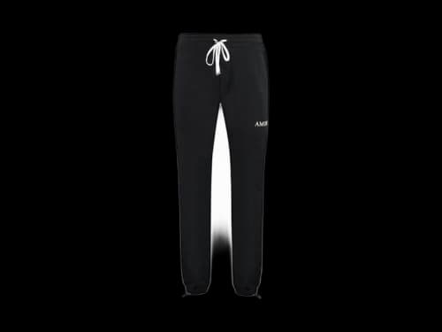 AMIRI Puff Logo Sweatpants Black