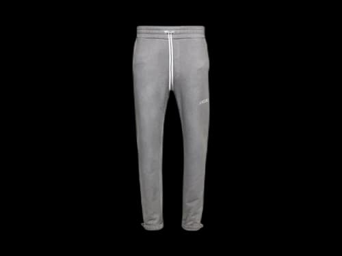 AMIRI Aged Puff Logo Sweatpants Grey