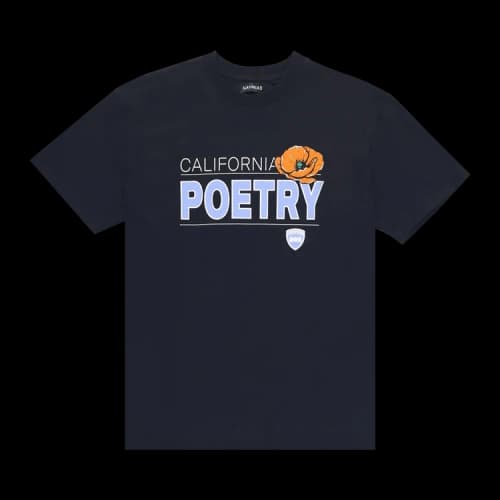 Nahmias Poetry Poppy T-Shirt 'Black'