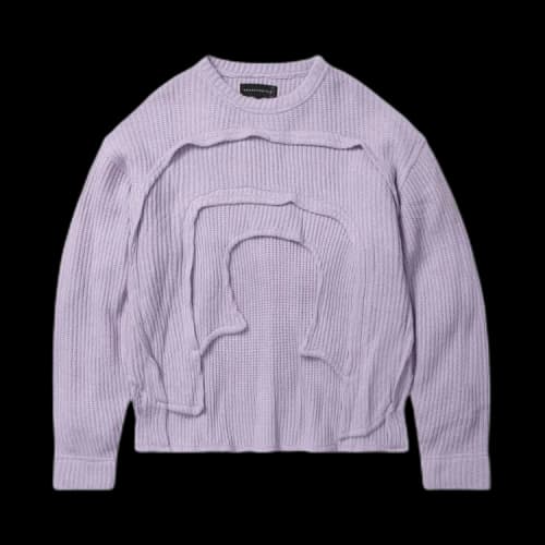 Who Decides War L'Arc Woven Sweater 'Lavender'