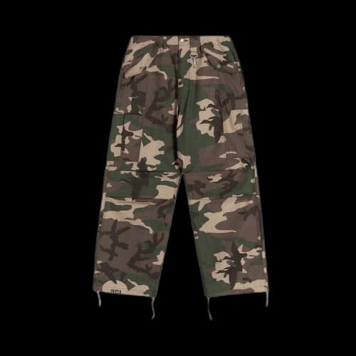 Reese Cooper Ripstop Wide Leg Cargo Pant 'Camo'