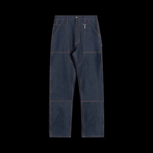 Reese Cooper Raw Denim Double Knee Pant 'Raw Indigo'