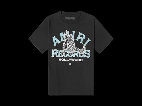 AMIRI Wolf Logo Tee Black