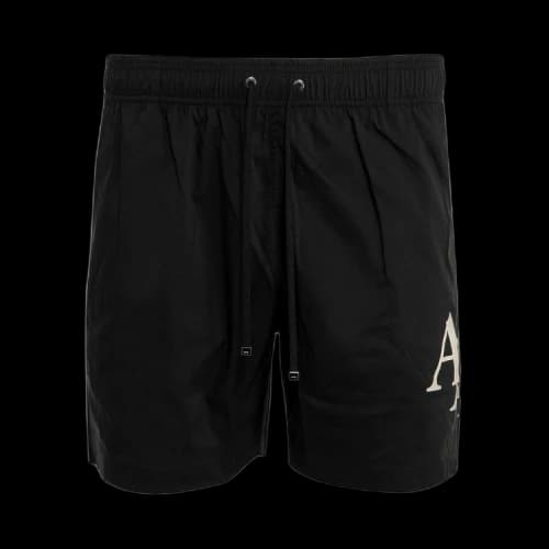 Amiri Staggered Swim Trunk 'Black'