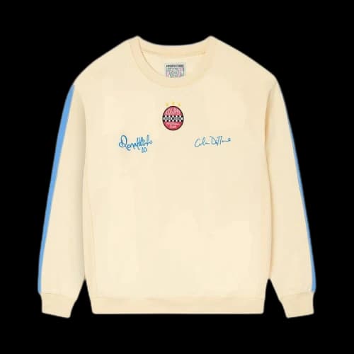 KidSuper x Ronaldinho Crewneck Sweatshirt 'Cream'