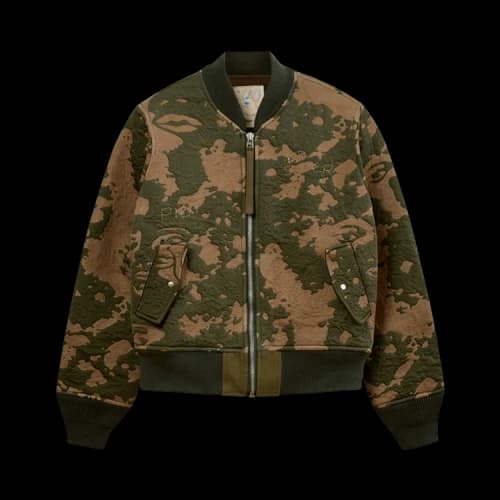 KidSuper x Piet 3D Knit Bomber Jacket 'Camo'