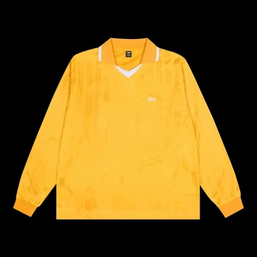 Patta Jacquard Striped Long-Sleeve Jersey 'Yellow'