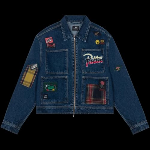 Patta Whole Lotta Labels Denim Jacket 'Blue'
