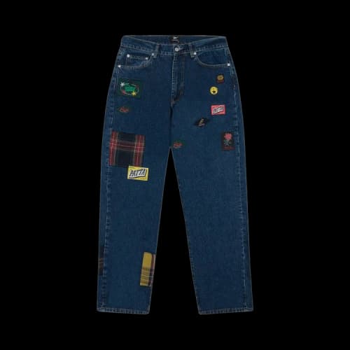 Patta Whole Lotta Labels Denim Pants 'Blue'
