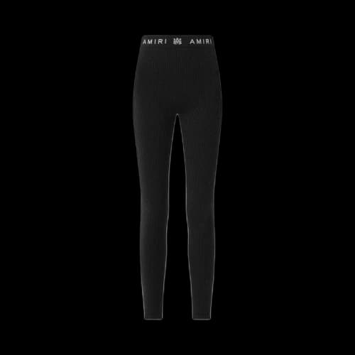 Amiri Ribbed Seamless Legging 'Black'