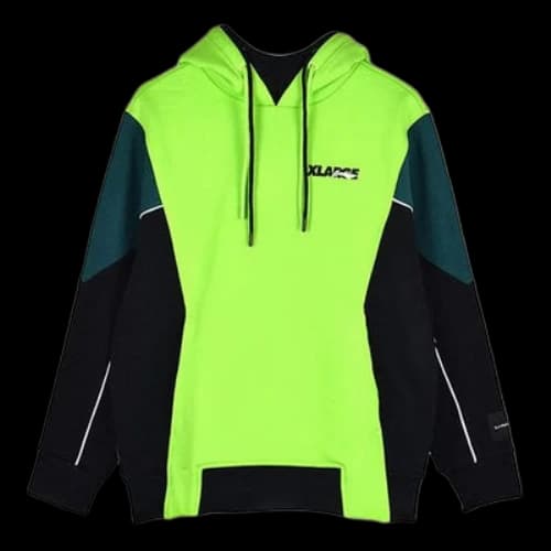 Li-Ning x XLARGE Crossover Casual Sports Fleece Lined Black Green