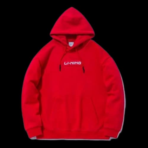 Li-Ning Brand Logo Alphabet Unisex Red