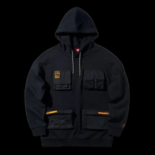 Li-Ning New York Fashion Week Series Pullover Multiple Pockets Black