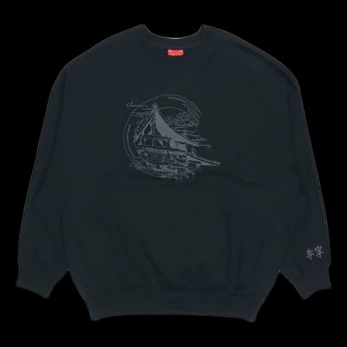 Li-Ning x Crossover Pullover 'Black Grey'