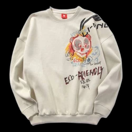 Li-Ning x Series Loose Pullover White